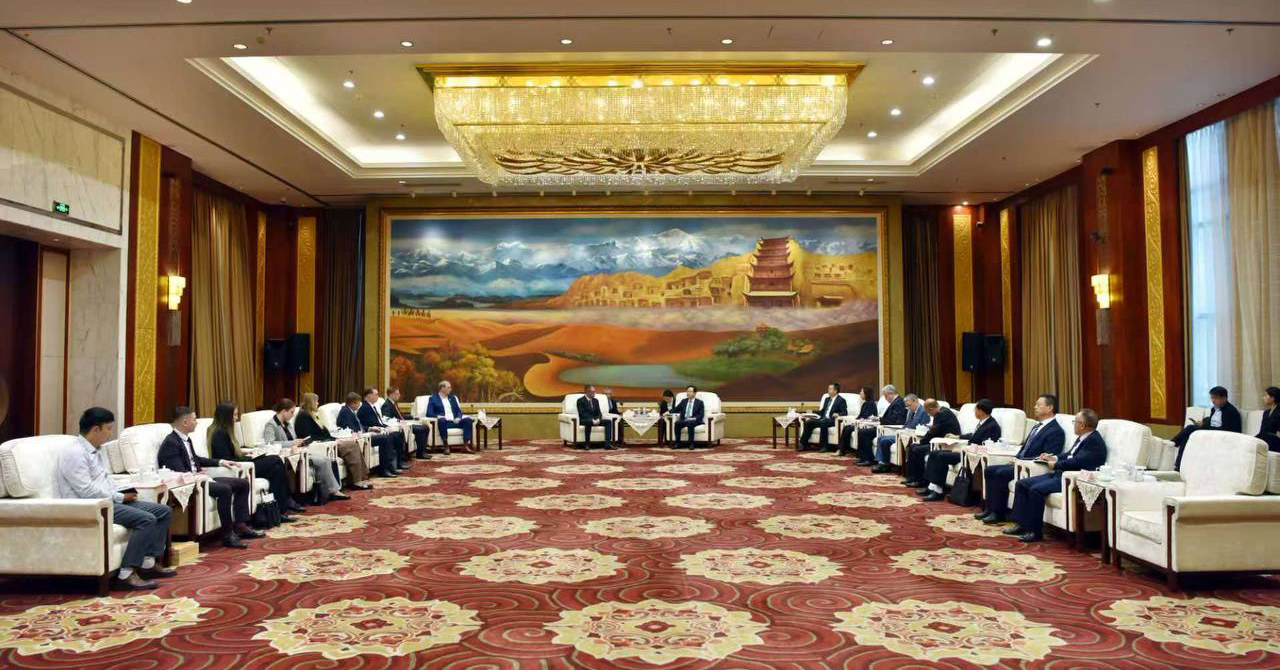 Официальные переговоры белорусской делегации в провинции Ганьсу