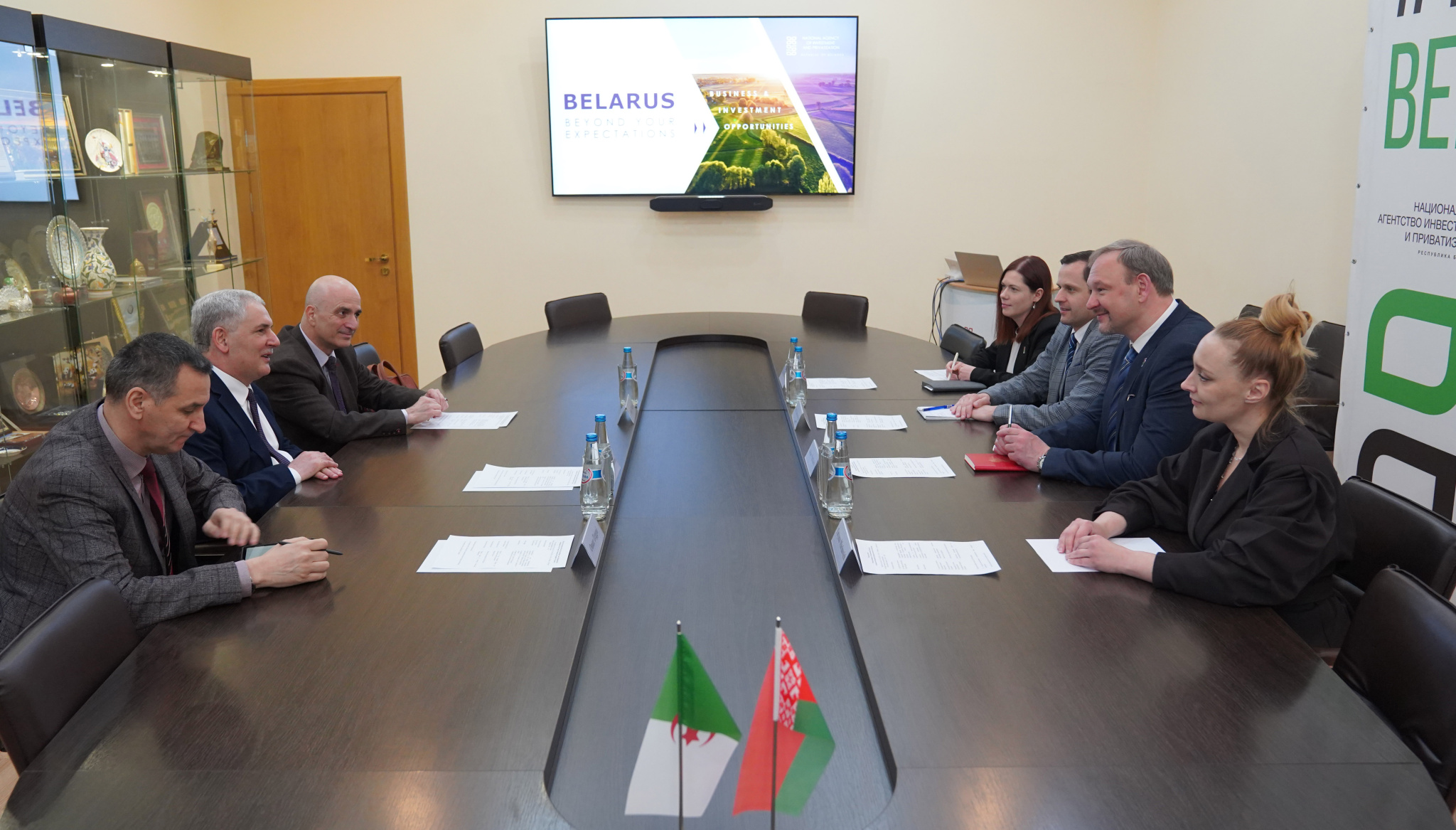 Переговоры команды НАИП с послом Алжира 